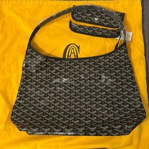 New- Goyard Boheme hobo in black